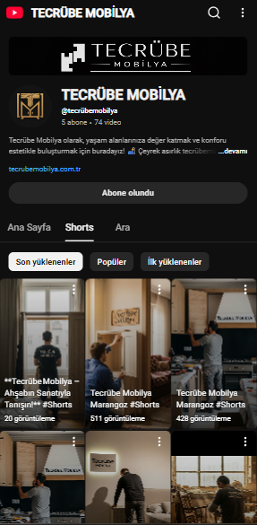 Tecrübe Mobilya